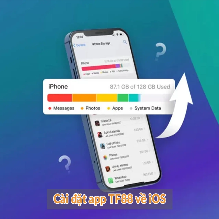 Cài đặt app TF88 về iOS