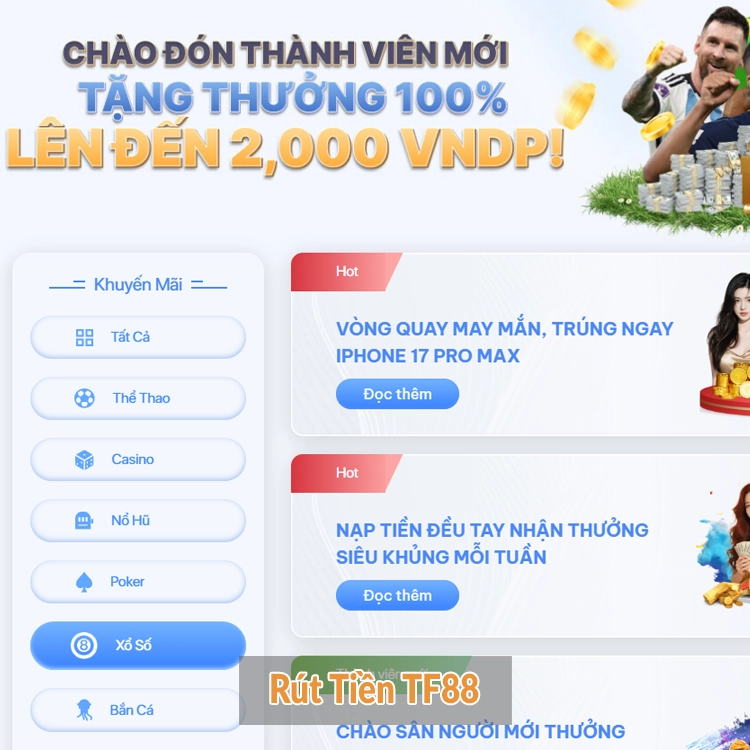 Rút Tiền TF88
